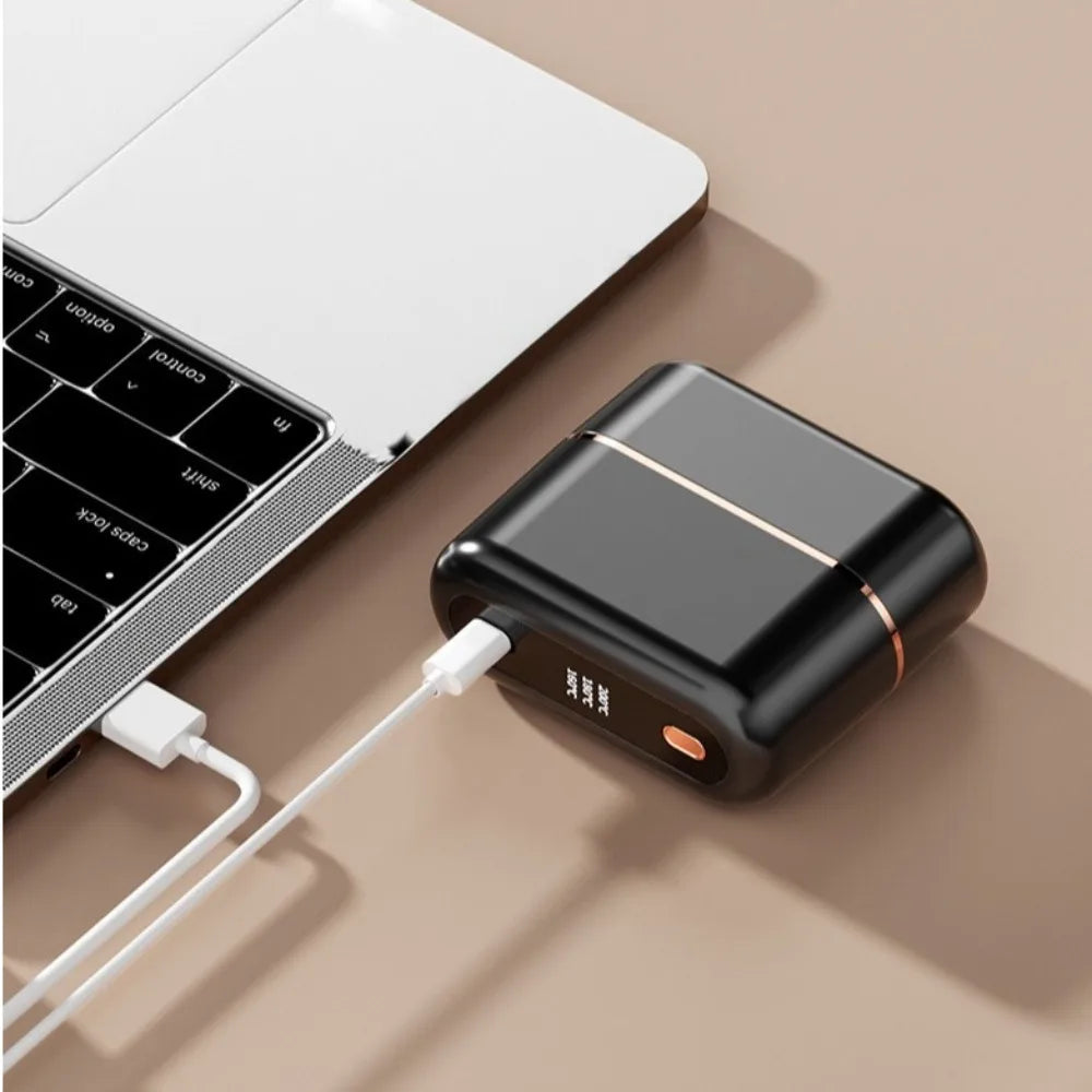 Mini Straightener 2 in 1 Cordless Anti-Scald 3 Temp Settings Hair Brush Rechargeable Fast Heating Hot Comb Frizzy Hair